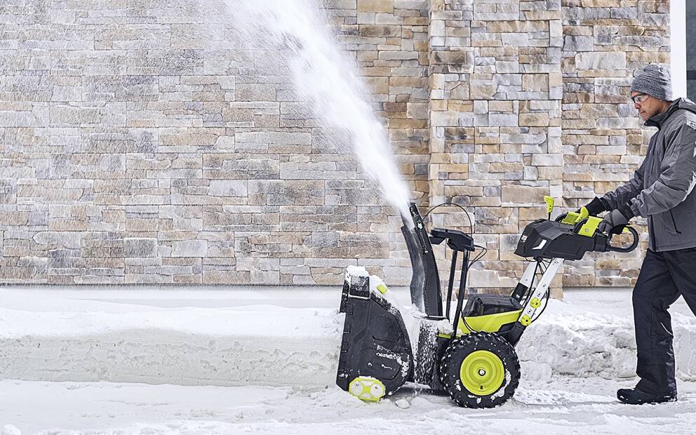 Electric snow sales shovel home depot